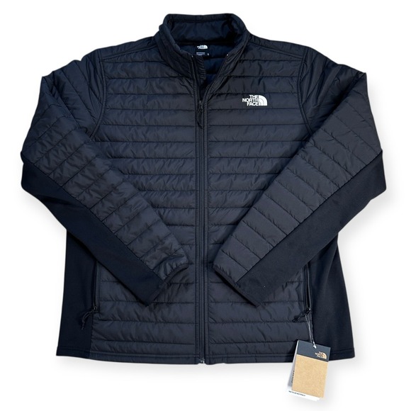 The North Face Mens Canyonlands Hybrid Jacket Black XL NF0A7UJK Heatseeker Eco - Picture 3 of 16